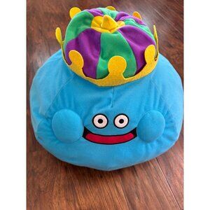 Authentic Square Enix Dragon Quest Smile King Slime XXL Toreba Prize Plush 17"
